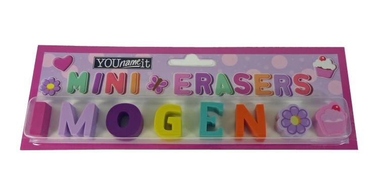 Childrens Mini Erasers - Imogen