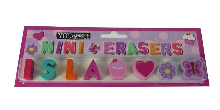 Childrens Mini Erasers - Isla