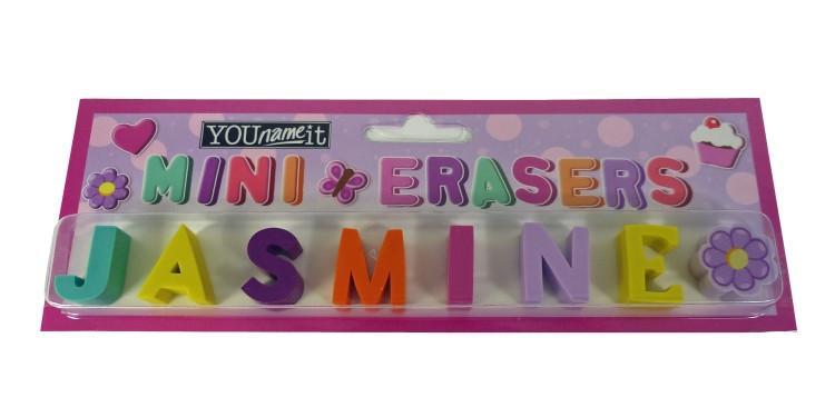 Childrens Mini Erasers - Jasmine