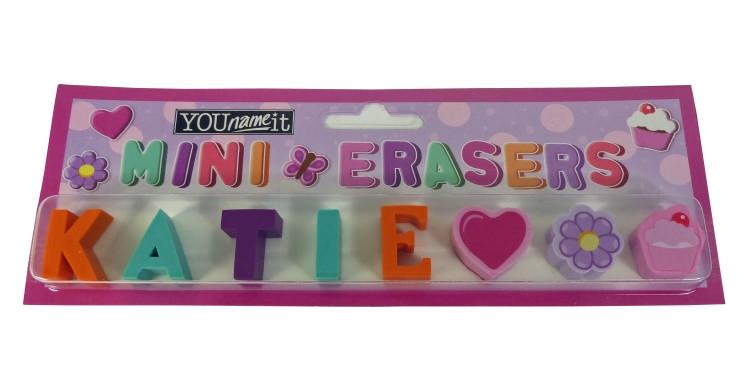 Childrens Mini Erasers - Katie