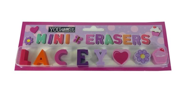 Childrens Mini Erasers - Lacey