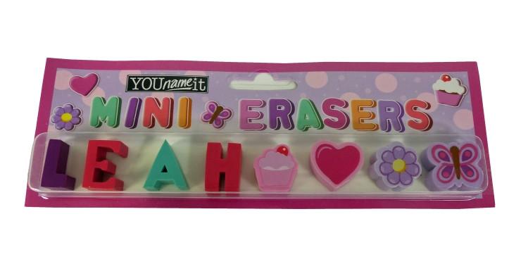 Childrens Mini Erasers - Leah