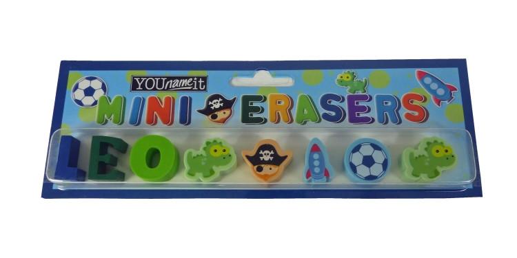 Childrens Mini Erasers - Leo