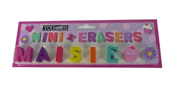 Childrens Mini Erasers - Maisie
