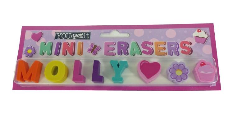 Childrens Mini Erasers - Molly