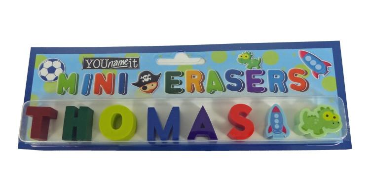 Childrens Mini Erasers - Thomas