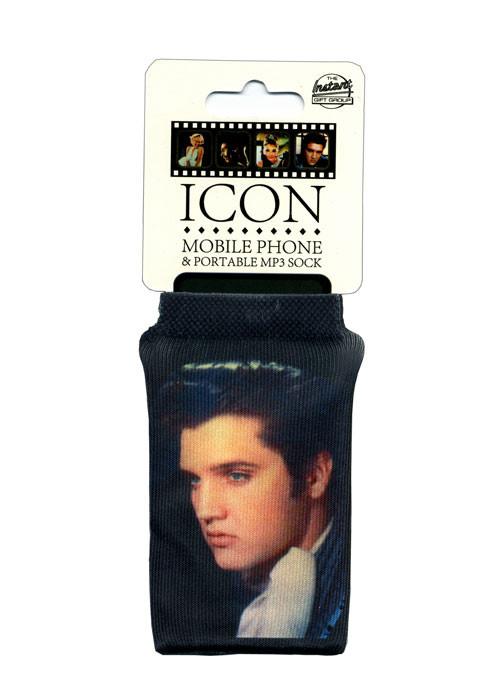 Elvis Face Phone Sox