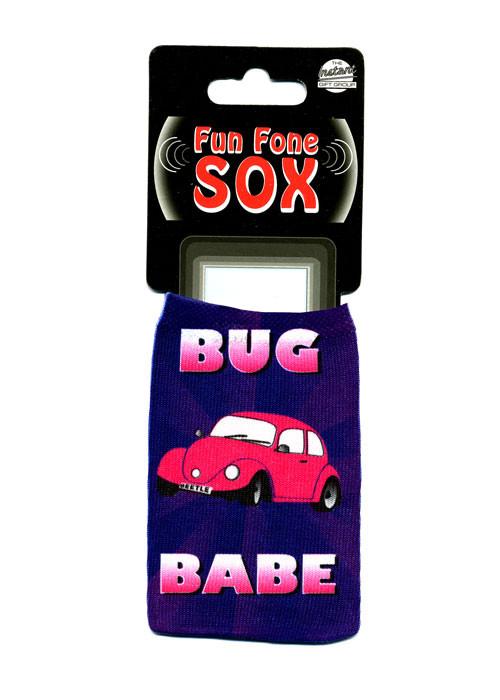 Beatle Pink Phone Sox