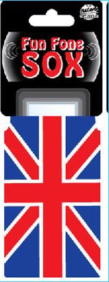Union Jack Phone Sox