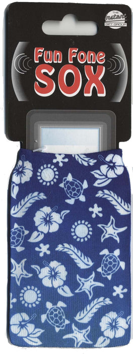 Surf Pattern Phone Sox