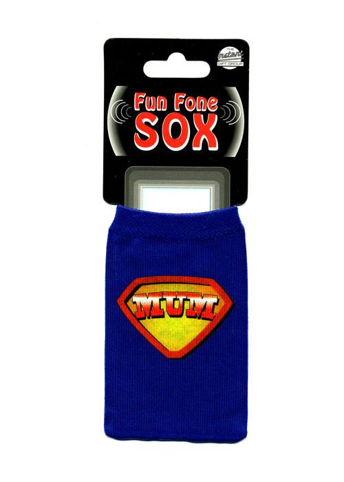 Superman Phone Sox