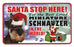 PSS049 Santa Stop Here Sign - Newfoundland