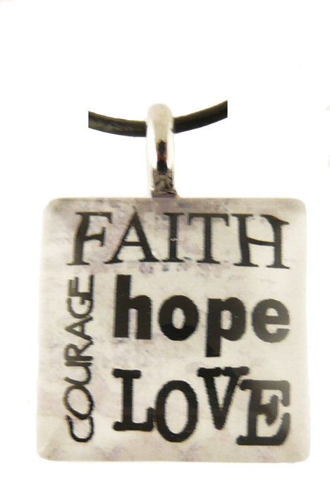 Faith Hope Love Pendant