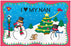 Christmas Placemats - Boys' Names