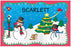 Christmas Placemats - Girls' Names