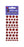 Pack of Sparkly Prismatic Stickers - 25 Stars