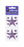 Pack of Sparkly Prismatic Stickers - 5 Stars