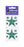 Pack of Sparkly Prismatic Stickers - 5 Stars