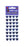 Pack of Sparkly Prismatic Stickers - 16 Hearts