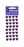 Pack of Sparkly Prismatic Stickers - 16 Hearts