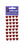 Pack of Sparkly Prismatic Stickers - 16 Hearts