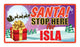 Santa Stop Here Sign - Girls Names