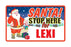 Santa Stop Here Sign - Girls Names