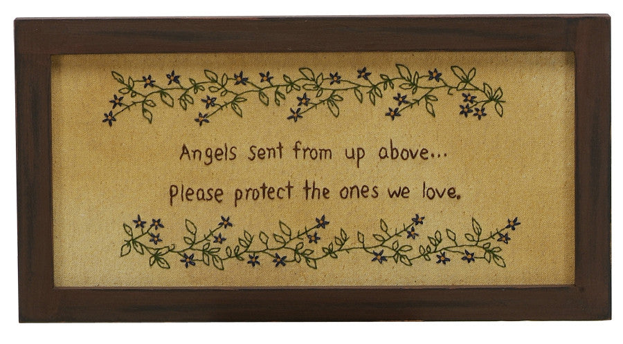 Stitcheries by Kathy Sign - Angels Sent