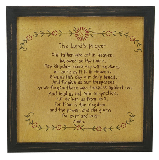 Stitcheries by Kathy Sign - Lord's Prayer