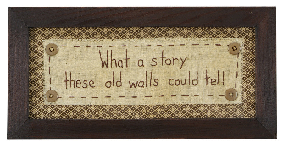 Stitcheries by Kathy Sign - What A Story