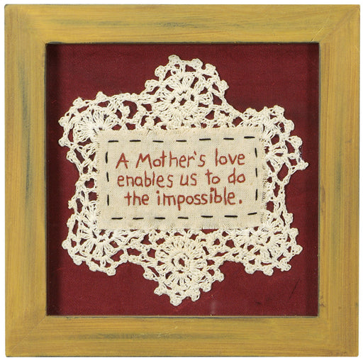 Stitcheries by Kathy Sign - Mother's Love