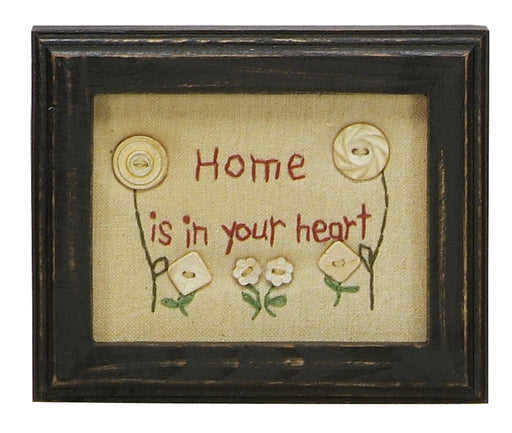 Stitcheries by Kathy Sign - Home Is In Your Heart