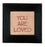 You Are Loved 4'' X 4''  Sticheries