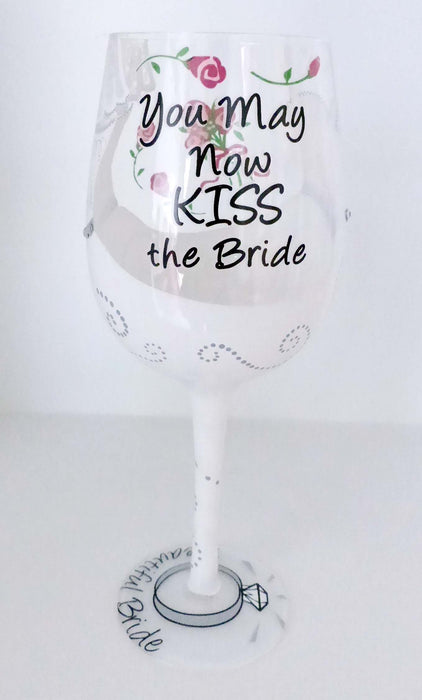 Top Shelf Beautiful Bride Wine Glass