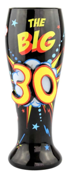 T4608C 30th Birthday Beer Glass