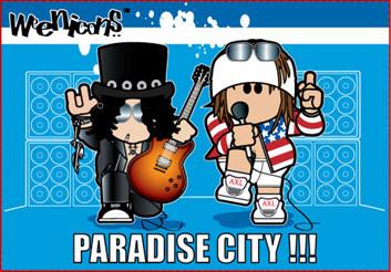 Paradise City Magnet