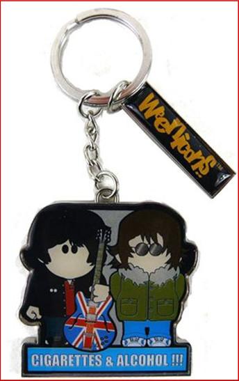 Cigarettes And Alcohol Keyring