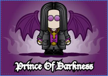 Prince Of Darkness Magnet