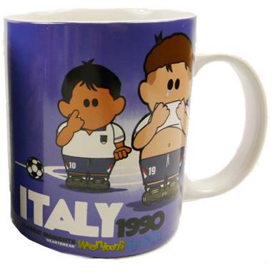 Italy 1990 Gazza 11Oz Mug