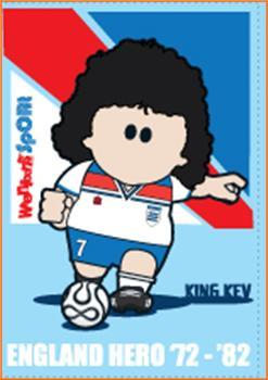 King Kev England Hero '72-82 Magnet