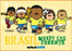 Brazil World Cup Legends Magnet
