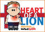 Heart Of Lion England 1990 Magnet