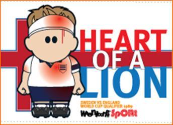 Heart Of Lion England 1990 Magnet