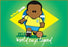 Pele World Cup Legend Magnet
