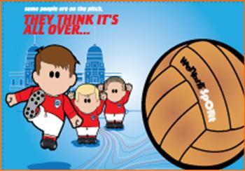 They Think Its All Over England  Magnet