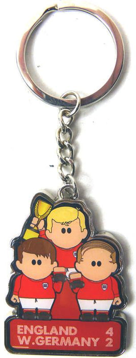 England 4 Germany 2  Metal Keyring