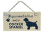 Wooden Pet Sign - Cocker Spaniel