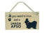 Wooden Pet Sign - Lhasa Apso
