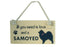 Wooden Pet Sign - Samoyed