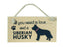 Wooden Pet Sign - Siberian Husky
